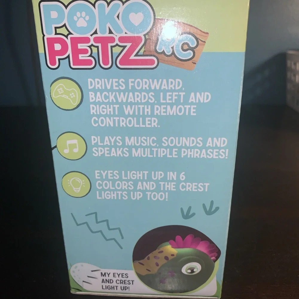 Poko Petz Remote Control Car for Toddlers Spike‎ Dinosaur 2.4GH Ages 3+ NIB